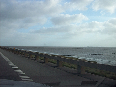 auf dem Weg nach Römö - mitten durch die Nordsee in Dänemark