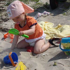 am Strand von Fünen - Dänemark