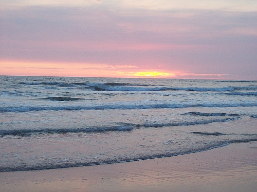Sonnenuntergang in Dänemark Sonnenuntergang in Dänemark
