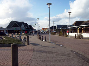 Blaavands Hauptstrasse - Dänemark