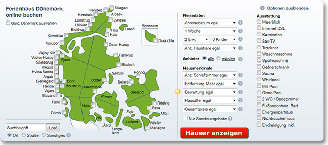 Ihr Ferienhaus in Dänemark bei fejo.dk buchen