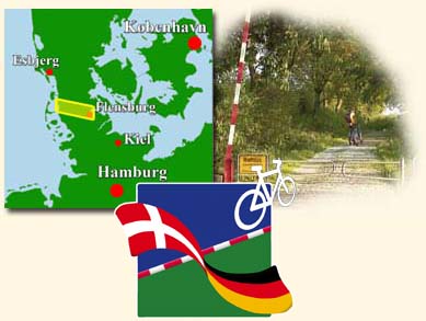 Grenzroute Fahrrad Dänemark Deutschland