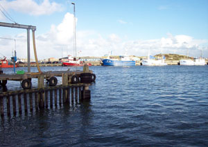Der Hafen von Hvide Sande - Dänemark Der Hafen von Hvide Sande - Dänemark